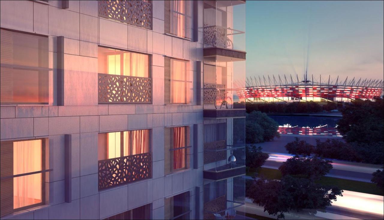 P&O Serviced Apartments Solec ワルシャワ エクステリア 写真